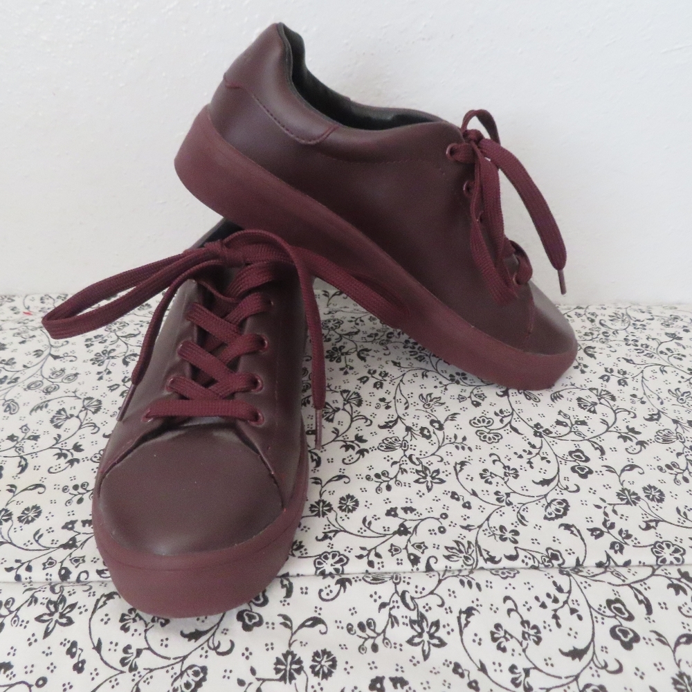 Uterque brown Platform Sneakers shoes Europe 37 USA 6.5